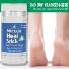 imageHeel Balm for Dry Cracked Feet  Miracle Heel Stick for Cracked Heel Repair  Heel Balm Stick for Cracked Heel Treatment  Formulated with Pure Aloe Vera Tea Tree Oil Shea ampamp Cocoa Butters  25 oz25 Ounce Pack of 1
