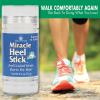 imageHeel Balm for Dry Cracked Feet  Miracle Heel Stick for Cracked Heel Repair  Heel Balm Stick for Cracked Heel Treatment  Formulated with Pure Aloe Vera Tea Tree Oil Shea ampamp Cocoa Butters  25 oz25 Ounce Pack of 1