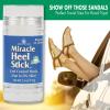 imageHeel Balm for Dry Cracked Feet  Miracle Heel Stick for Cracked Heel Repair  Heel Balm Stick for Cracked Heel Treatment  Formulated with Pure Aloe Vera Tea Tree Oil Shea ampamp Cocoa Butters  25 oz25 Ounce Pack of 1