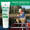 imageMiracle of Aloe Miracle Rub Pain Relieving Cream 8 oz Fast ampamp Effective Relief for Arthritis Muscle and Joint Pain  Maximum Strength UltraAloe Formula Topical Analgesic 3PackPack of 2 8 Ounce
