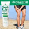 imageMiracle of Aloe Miracle Rub Pain Relieving Cream 8 oz Fast ampamp Effective Relief for Arthritis Muscle and Joint Pain  Maximum Strength UltraAloe Formula Topical Analgesic 3PackPack of 4 8 Ounce