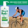 imageMiracle of Aloe Miracle Rub Pain Relieving Cream 8 oz Fast ampamp Effective Relief for Arthritis Muscle and Joint Pain  Maximum Strength UltraAloe Formula Topical Analgesic 3Pack32 Ounce Bottle