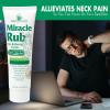 imageMiracle of Aloe Miracle Rub Pain Relieving Cream 8 oz Fast ampamp Effective Relief for Arthritis Muscle and Joint Pain  Maximum Strength UltraAloe Formula Topical Analgesic 3PackPack of 2 8 Ounce